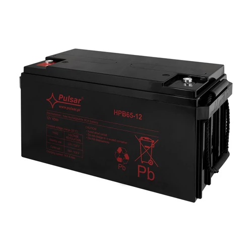 Pulsar HPB65-12 akkumulátor 65Ah/12V
